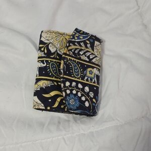 Floral Paisley Fabric Wallet